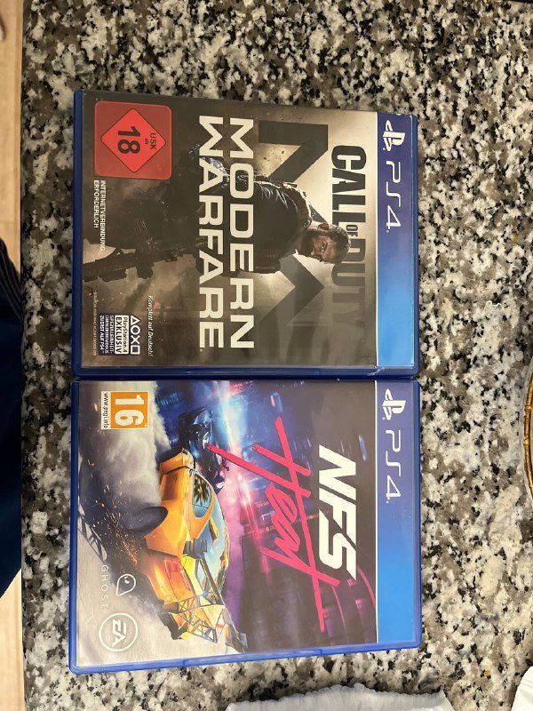 Call of Duty Modern Warfare, NFS Heat PS4 игры