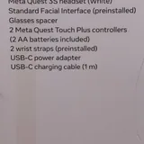 Meta Quest 3S 128GB 3