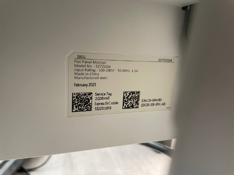 Монитор Dell 27 дюймов 4к 2