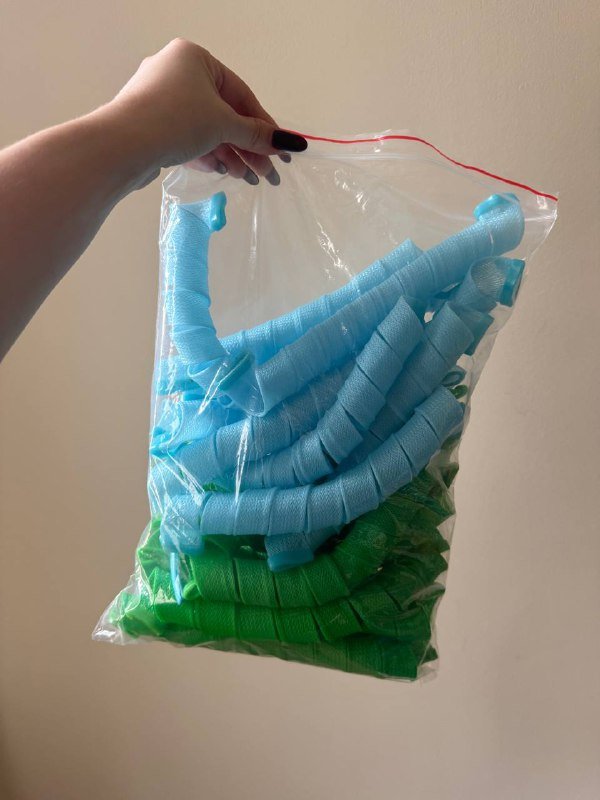 Мягкие бигуди для создания локонов