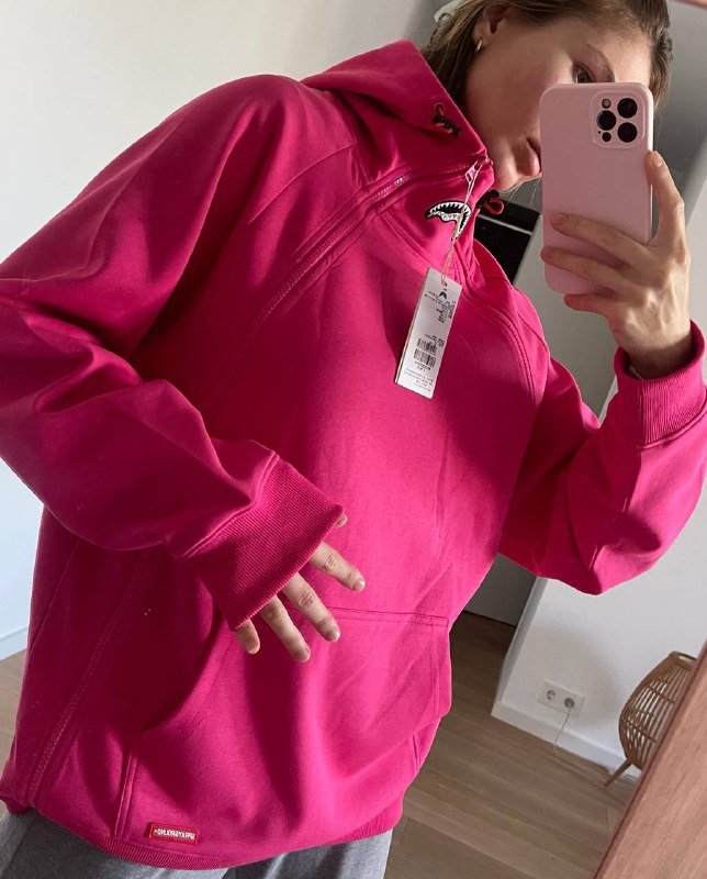 Толстовка женская оверсайз 3