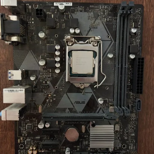 Материнская плата ASUS H310M-K R2.0, Intel Pentium Gold G5420, кулер