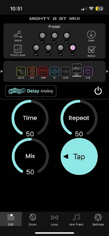 Электрогитара с комбоусилителем Nux 8Bt mk2 9
