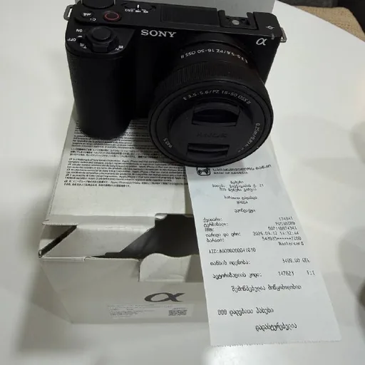 Sony zv-e10 ii камера с объективом 16-50mm