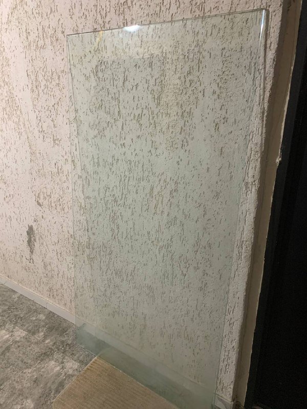 Стекло для душа 8 мм 100x190