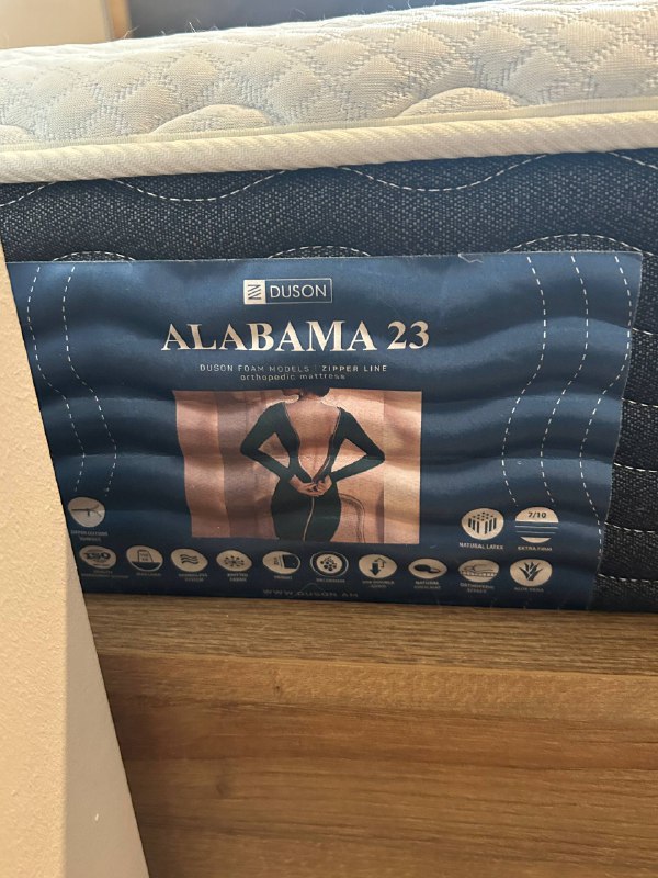 Матрас Duson Alabama 23 ортопедический средней жесткости 2