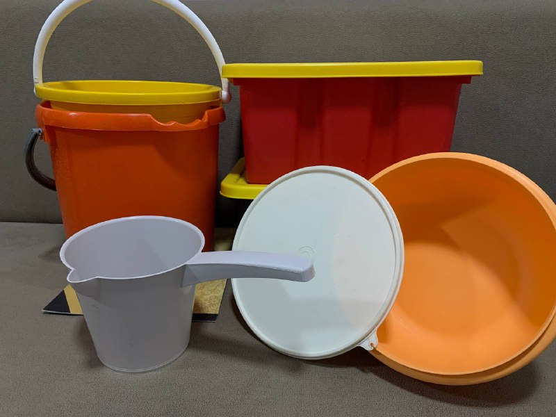 Миска Tupperware, контейнеры, ведра, ковшик