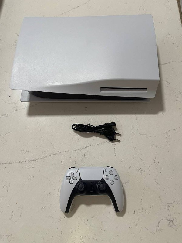 PS5 fat с диском, геймпад, кабель питания