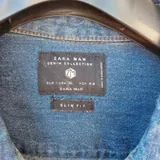 Мужская джинсовая рубашка Zara 3