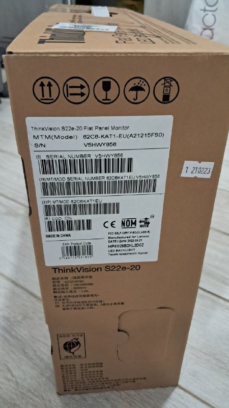 Lenovo ThinkVision S22e Monitor 3