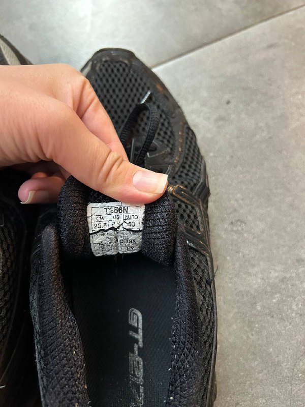 кроссовки ASICS GT-2170 черные 40 EUR 2