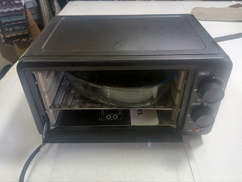 Электрическая духовка kumtel 9 литров + форма для выпечки