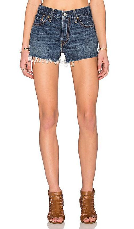 Шорты джинсовые Levi's Premium женские новые