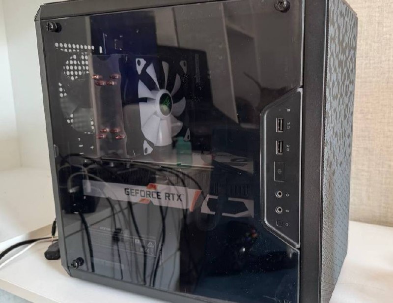 Мощный игровой ПК с монитором, Xeon E5-2670v3, RTX 3070Ti 4