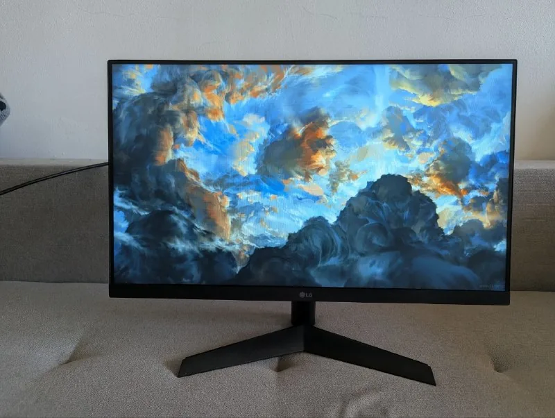 Игровой монитор LG UltraGear 24GN60R-B, кронштейн Gembird 4