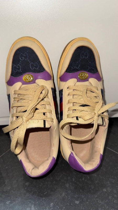 Кроссовки Gucci не оригинал, б/у 37-38 р 2