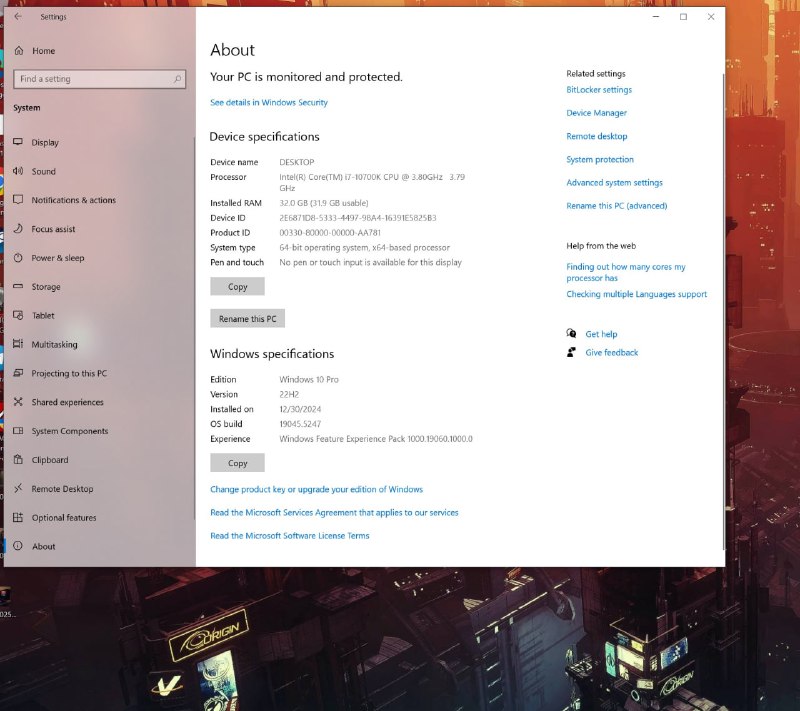 Компьютер с монитором LG 27 дюймов 4K UHD 3