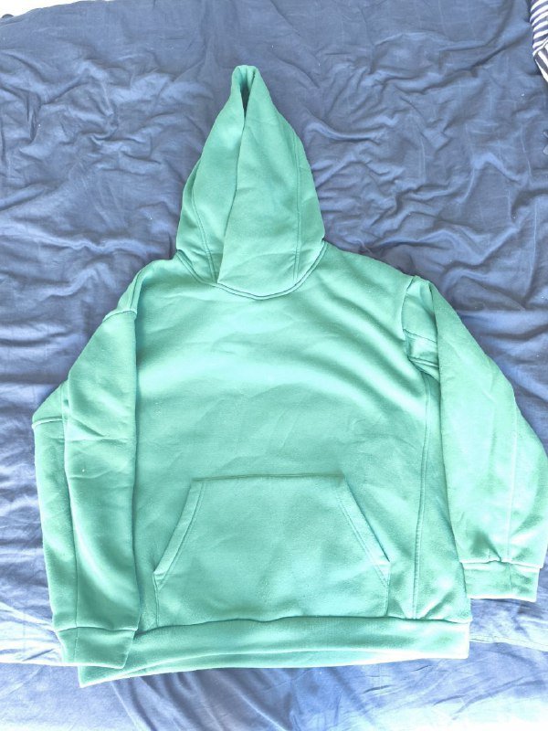 Тёплые кофты черная XXL, зелёная XXXL 2