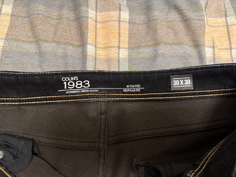 Colin’s утепленные джинсы 1983 3