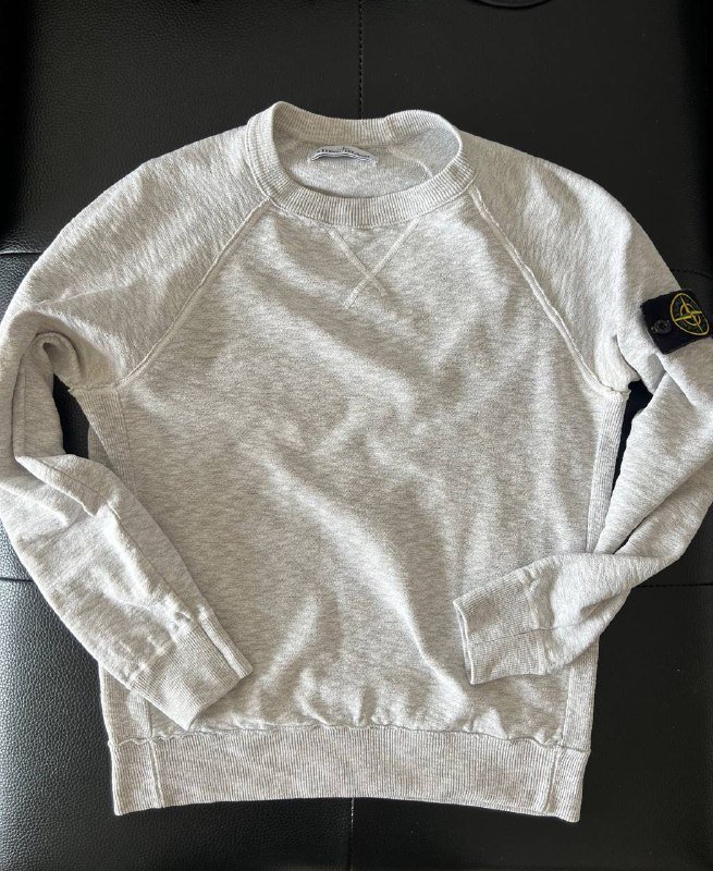 STONE ISLAND COTTON NYLON ROSATO CREW NECK KNIT 1