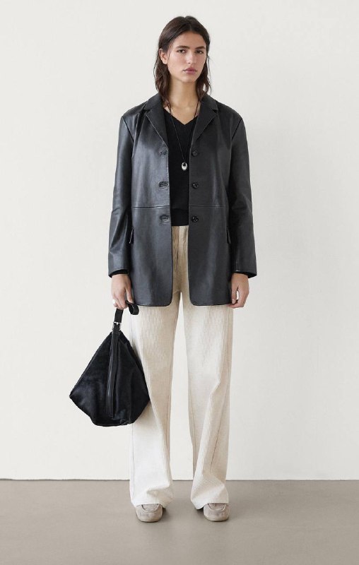Брюки бежевые вельветовые Massimo Dutti, размер XS 3
