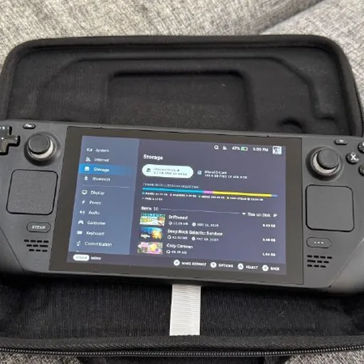 Steam Deck, монитор Lenovo