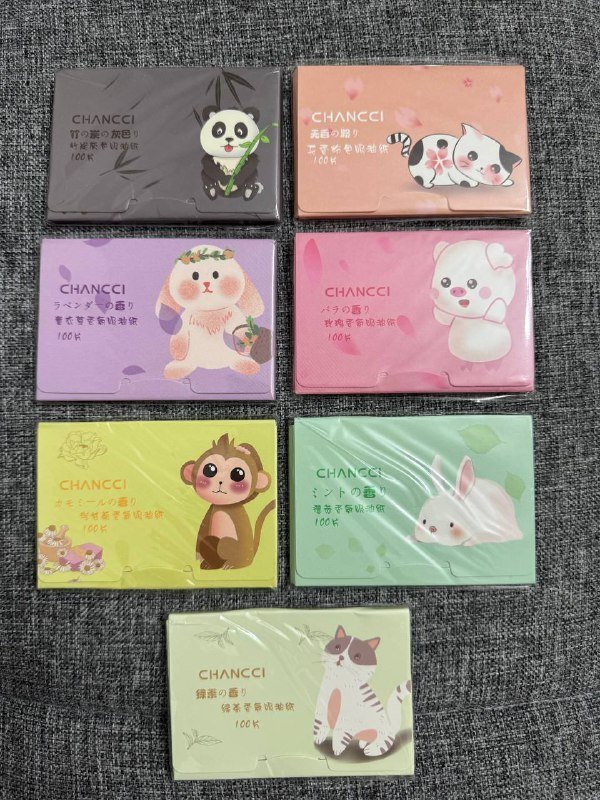 Матирующие салфетки CHANCCI 100 шт упаковка