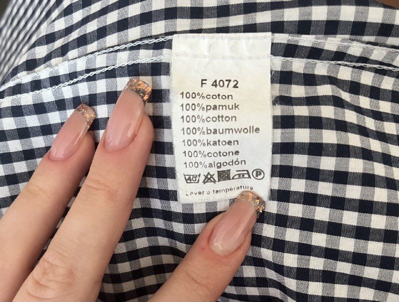 Мужская рубашка Lacoste 39 M-L 4