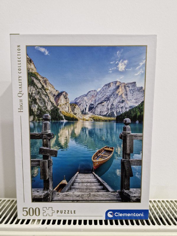 Пазлы Цветы 1000 шт., Батуми 500 шт., Горное озеро 500 шт., Дождливая ночь 1000 шт. 3