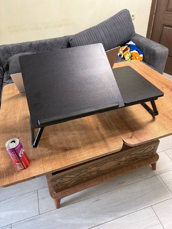 Подставка для ноутбука, удленители, спальный мешок, коврик для йоги, гирлянды, книги 4