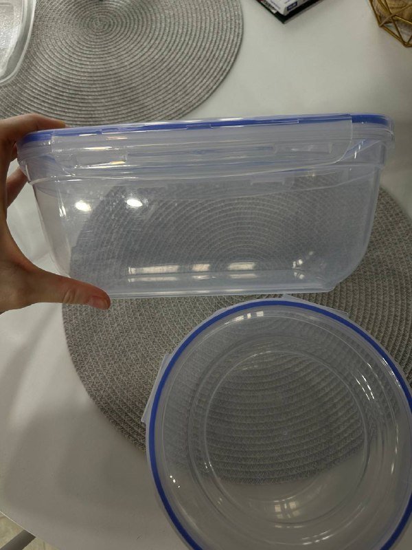 Набор герметичных контейнеров 4л, 3,2л, 2,1л 2