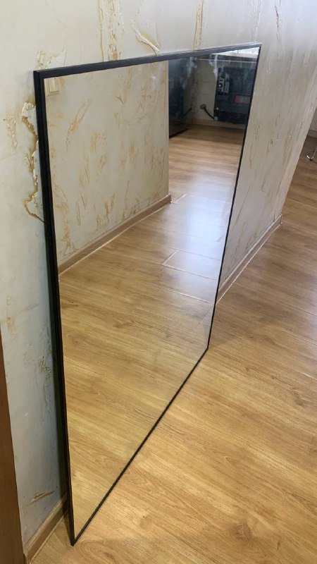 Зеркало 1000х800мм, рамка матовый профиль