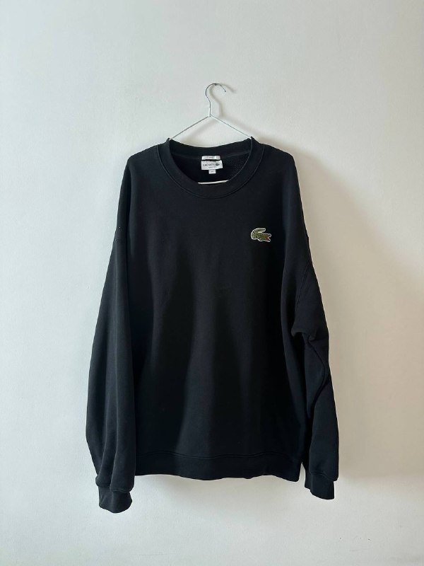 Толстовка Lacoste XL черная