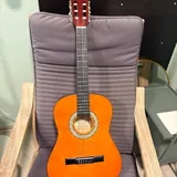 Six-string guitar with case 2