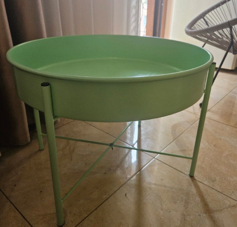 Стол Jusk, кресло Jusk, скамейка Jusk, столик IKEA, фонтан Jusk, светильник 9