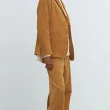 Женский вельветовый костюм UNIQLO: пиджак и брюки 2