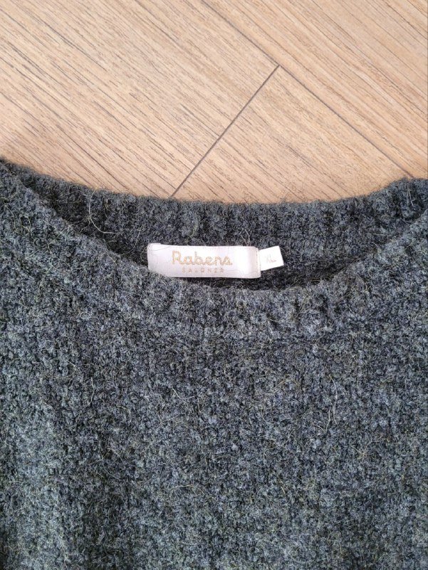 Теплый свитер оверсайз 2