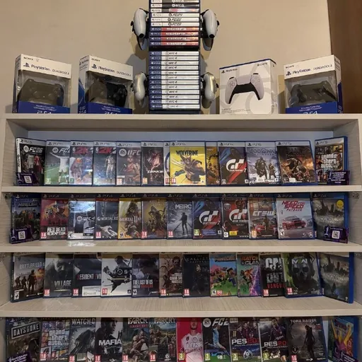 Диски, контроллеры и PlayStation