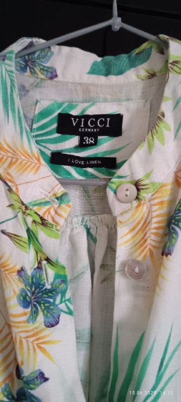 Платья лён размер М 38 бежевая белая цветная синяя белая Twin-set 4