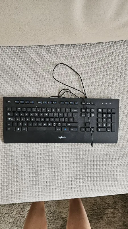 Проводная Logitech K280e, беспроводная клавиатура ноунейм 1