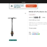 NAVEE GT5 Pro electric scooter 1