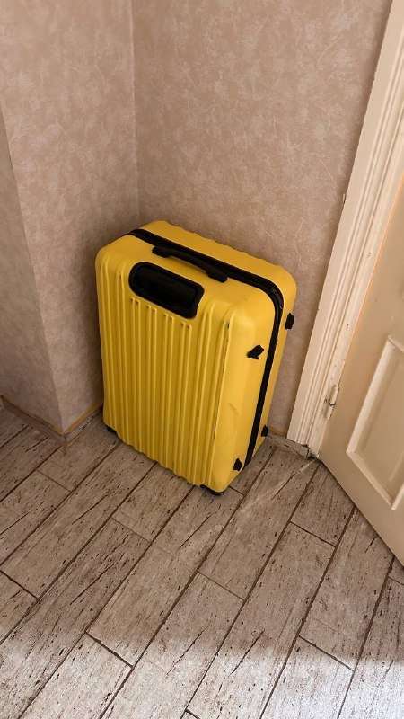 Большой чемодан без колесиков