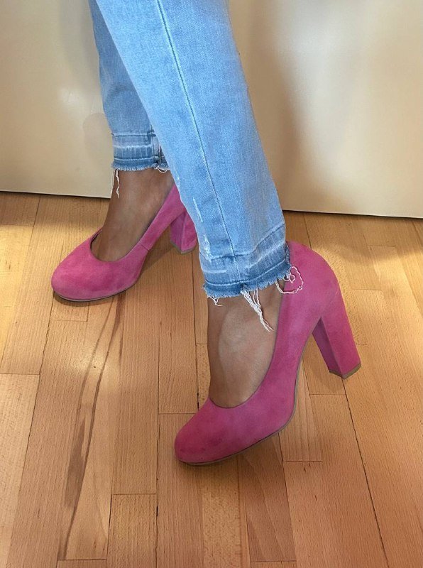 Туфли экозамш женские размер 39 2