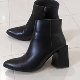 Женские кожаные ботинки и туфли на каблуке 3