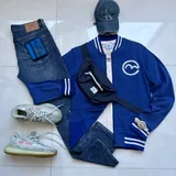 Зип-ка Evisu, футболка Adidas, джинсы Edwin, кепка Calvin Klein Jeans, бананка Herschel, кошелек The North Face, кроссовки Adidas Yeezy Boost 350 V2 1