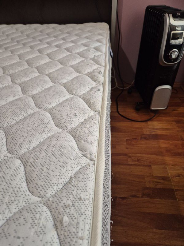 Матрас-топпер Duson 160х200 с защитным чехлом 4