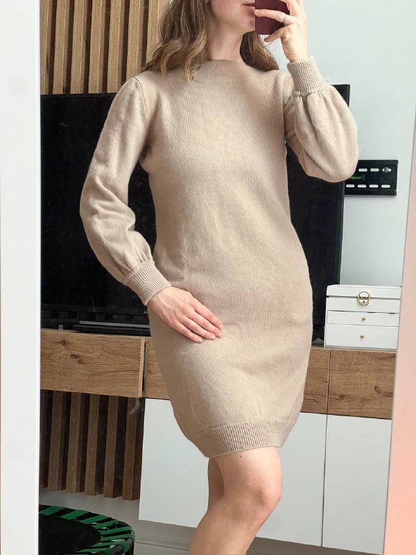 Платье Chloé из 100% кашемира XS-S