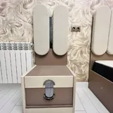 Спальный гарнитур, кровать, матрас, шкаф, тумбы, трюмо, зеркало 6