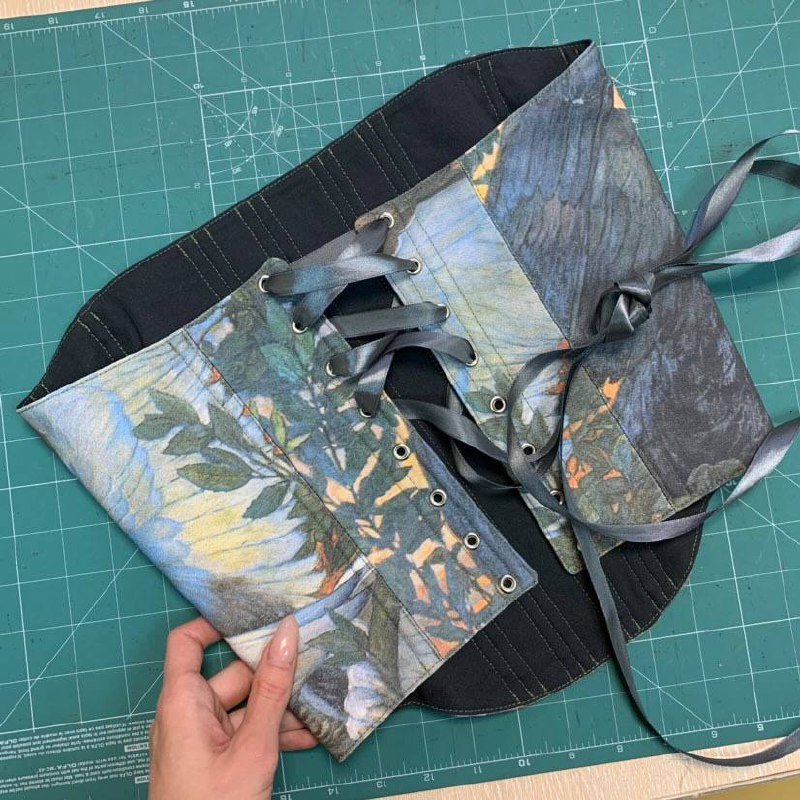 Корсет Corsavelle из гобелена размер S 2