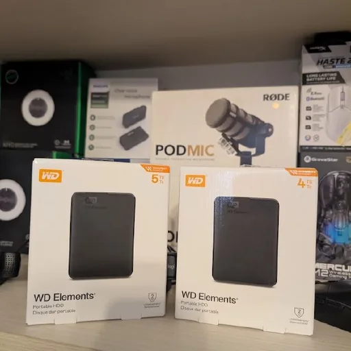 WD Elements Portable 4TB, WD Elements Portable 5TB
